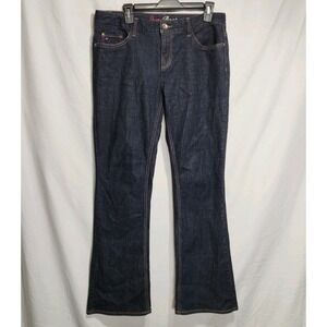 Tommy Hilfiger‎ Spirit Boot Womens Jeans Size 12R Dark Blue 5 Pocket